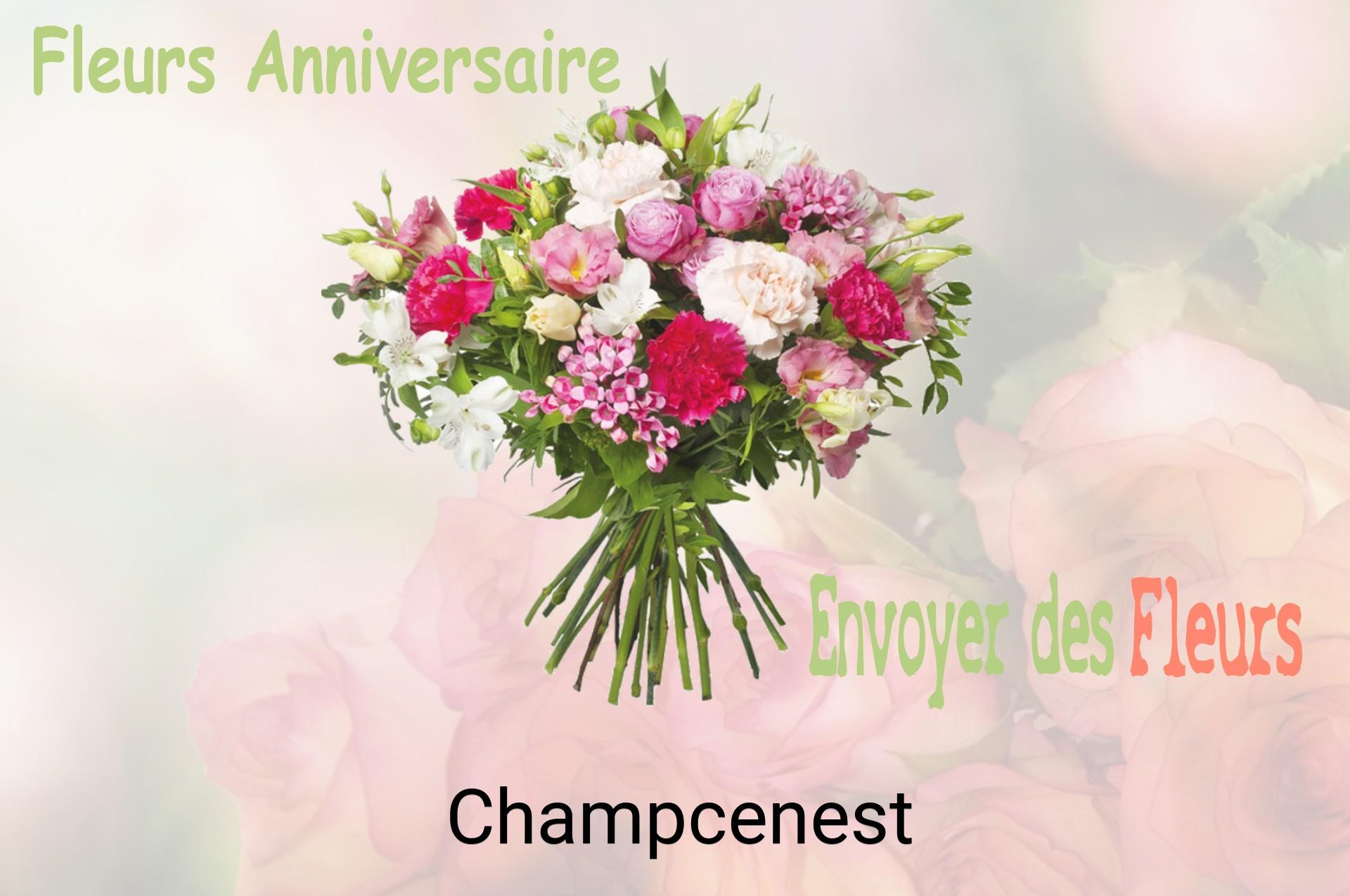 Bouquet de fleurs d’anniversaire livré à Champcenest